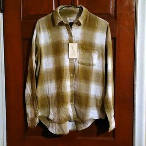 NWT Universal Thread flannel shirt size XS